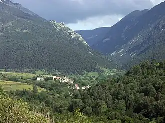 The village and the valley of Eyne