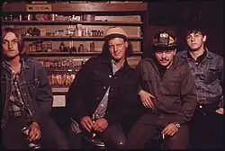 Four young men from Clothier