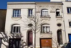 Facades of the Art déco district