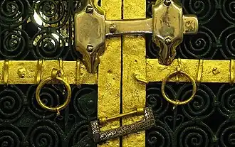 The door of Fatima's house (the actual 1400 years old door didn’t look like this)