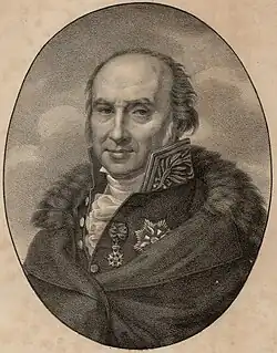 Feliks Łubieński - lithography by Józef Sonntag