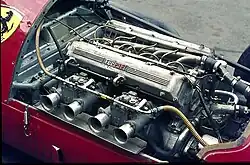 engine Ferrari 625F1