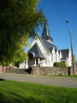The church in Fescamps
