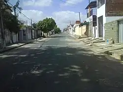 Eurico Medina Street, one of the first in the neighborhood