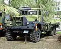 KrAZ-255 with a TMM folding bridge