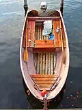 Fishing dingy in Switzerland