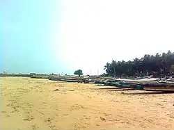 Fishing boats at jalaripeta