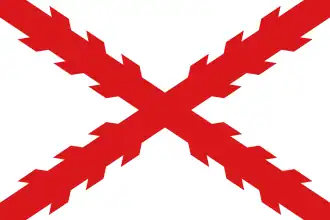 Flag of Cross of Burgundy.svg