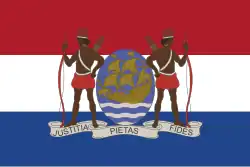 Proposed flag of the Dutch colony of Suriname