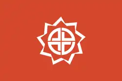 Flag of Fukushima, Fukushima, Japan