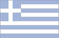 Flag of Athens, Greece
