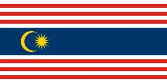 Flag of Kuala Lumpur, Malaysia