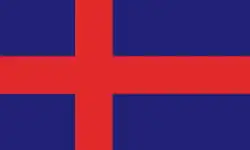 Civil flag of Oldenburg[8]