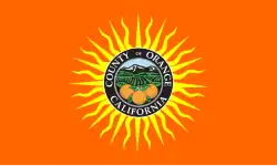 Flag of Orange County, California, USA