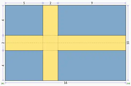 Flag construction sheet