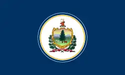 Early rendition of the current flag seen in the early 1920s