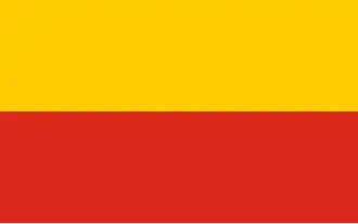 Flag of Warsaw, Poland