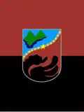 Flag of Zajas municipality