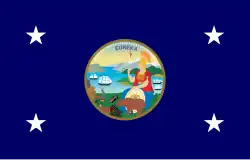 Flag of the governor of California