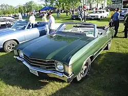1972 Chevrolet Chevelle "Malibu" Convertible (Shown in Spring Green Poly paint)