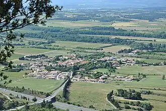 A general view of Floure