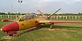 Fouga CM.170 Magister jet trainer at BAF Museum
