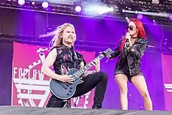 Guitarist Viktor Carlsson (and Singer Linda Toni Grahn)