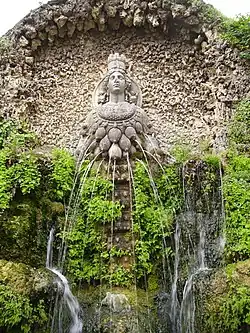16th-century fountain of Diana Efesina, at Villa d'Este, Tivoli, Lazio, Italy