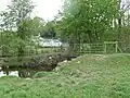 Footbridge over the River Clwyd near Felin Meiarth - geograph.org.uk - 1309669