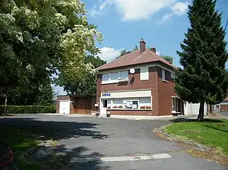 The town hall in Forceville