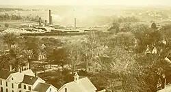 Forest Paper Company (left) and George W. Hammond's Camp Hammond (right)