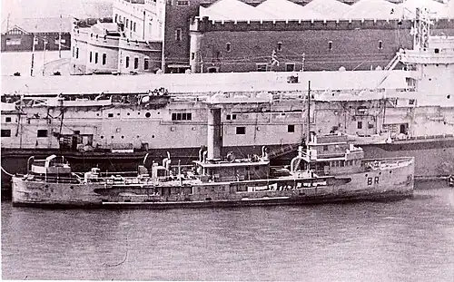 At Bennelong Point as an RAN anti-submarine vessel