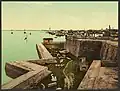 Fort Marion, St. Augustine and harbor, 1898