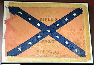Battle Flag of the Emmett Rifles