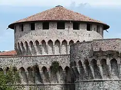 Round tower of the Firmafede fortress