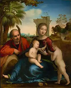 The Rest on the Flight into Egypt with Saint John the Baptist (c. 1509), Getty Museum, Los Angeles