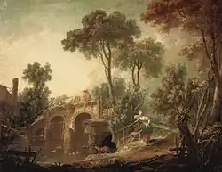 The Bridge, 1751, Louvre Museum