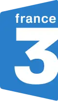 Logo of France 3 from 7 January 2002 till 7 April 2008
