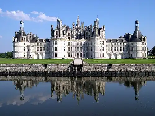 Northern Renaissance - Château de Chambord, Loire, France, by Domenico da Cortona, 1519-1547[179]