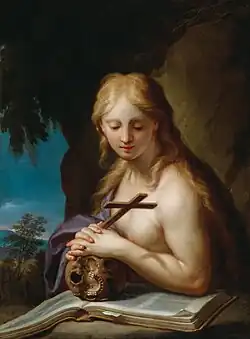 The penitent Magdalene, c. 1695, priv. col.