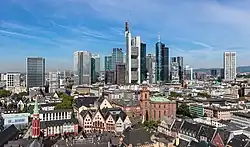 Aerial view of Frankfurt am Main