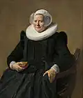 Portrait of a Woman, dated 1633 by Frans Hals