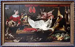 Kitchen Scene, Snyders and Cornelis de Vos, c. 1630–1639