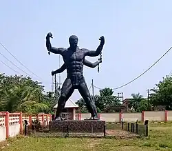 Freedom Statue at Badagry Heritage Museum