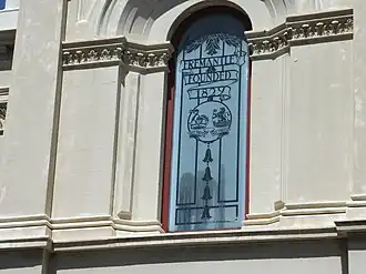 Fremantle Town Hall window detail
