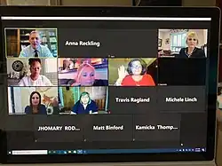 The early 2020s started with a rise in videoconferencing due to the pandemic, while many educational institutions and workplaces shifted to distance learning and remote work during and after the pandemic. Large-scale video conferencing became a reality and more common during the 2020s.