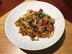 Fried Dousi with beef