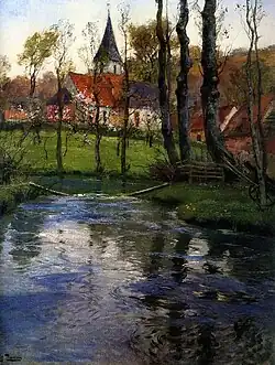 The Old Church by the River 1895