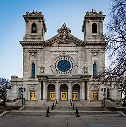 Front Entrance to the Basilica of Saint Mary