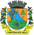 Coat of arms of Fronteira dos Vales, Minas Gerais, Brazil